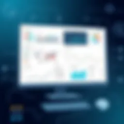 A detailed dashboard displaying project metrics and analytics