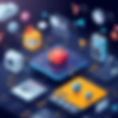 Infographic illustrating the technology behind Yandex Translate