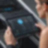 User-friendly interface of gym management software