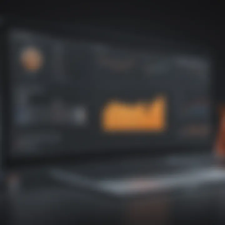 Data analytics dashboard showcasing link performance