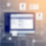 An illustration showcasing Jabber messaging interface