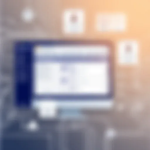 An illustration showcasing Jabber messaging interface