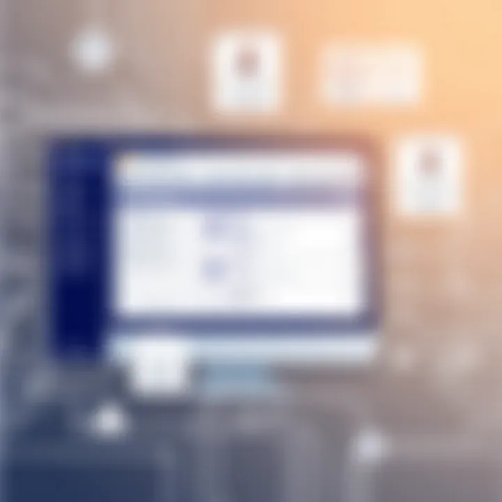 An illustration showcasing Jabber messaging interface