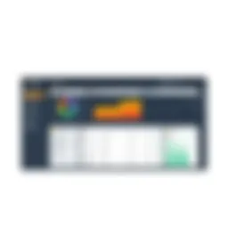 Visual representation of Kibana's dashboard showcasing data analytics features