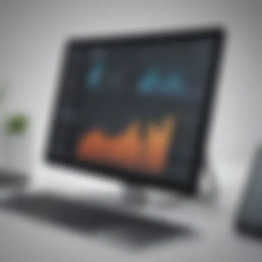A digital dashboard displaying leave management metrics