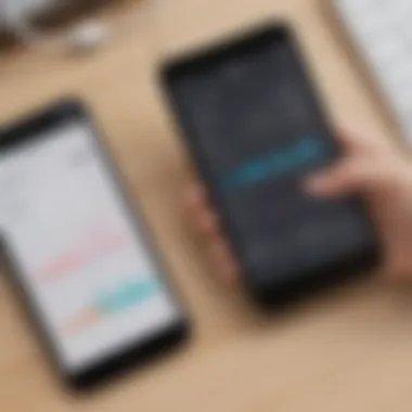 Wellness Metrics Overview in Mindbody Check-in App Visual representation of wellness metrics