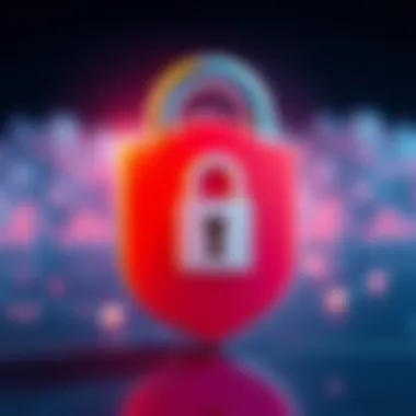 Security Measures in Gotomeeting Secure login padlock symbol representing Gotomeeting's security measures