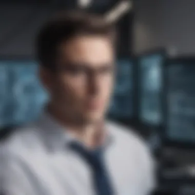 Evaluating Software Options for Business An entrepreneur evaluating aviation software options