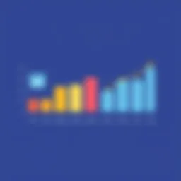 Graph showcasing web analytics tools comparison