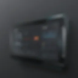 Dynamic display showcasing Novisign's user-friendly interface
