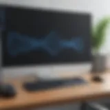Illustration of remote PC control technology