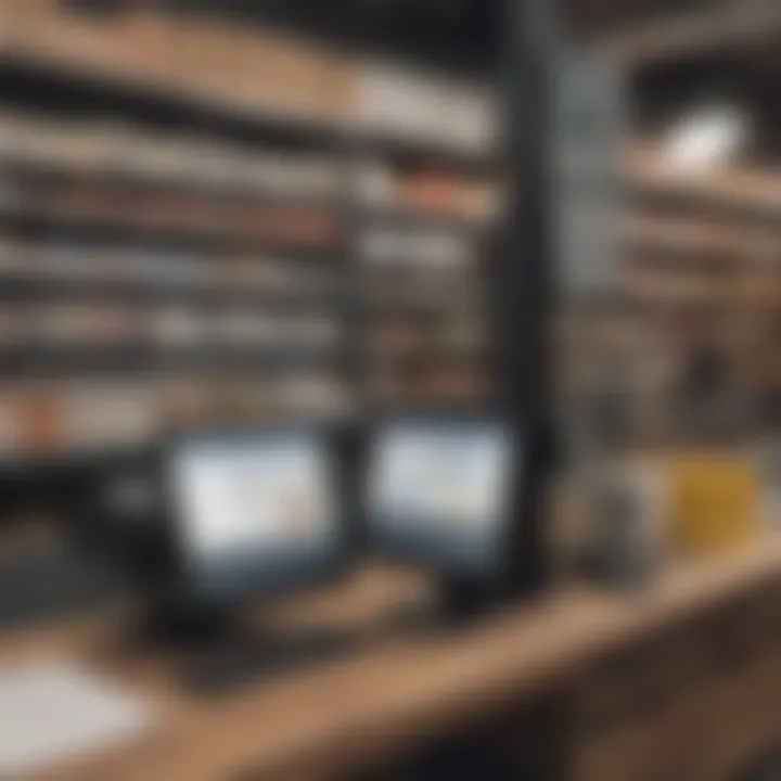 A seamless integration of point-of-sale systems with inventory management software.