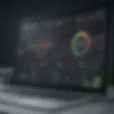 Dynamic dashboard showcasing employee engagement metrics