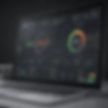 Engagement Metrics Dashboard Dynamic dashboard showcasing employee engagement metrics