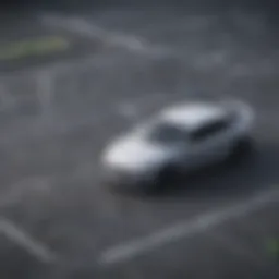 Conceptual representation of silent vehicle tracking technology.