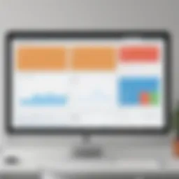 Visual representation of Square ecommerce dashboard