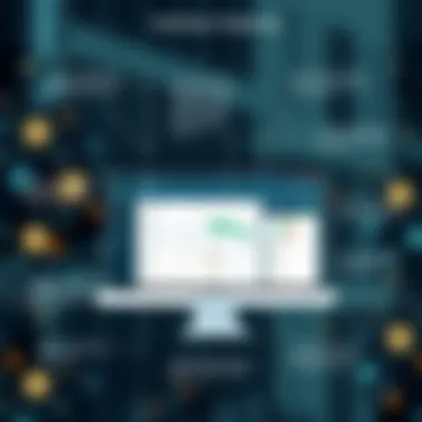 Sumo Logic Interface Features Overview of Sumo Logic's log management interface highlighting key functionalities