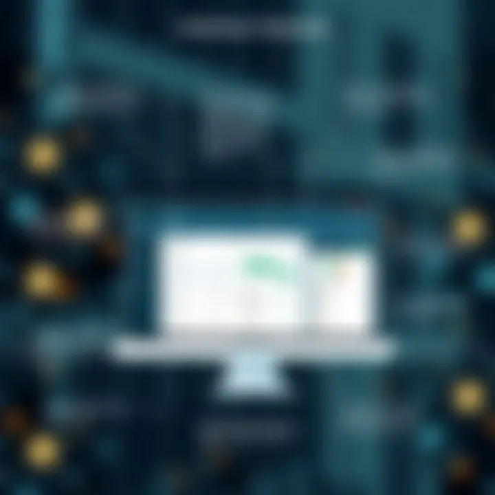 Sumo Logic Interface Features Overview of Sumo Logic's log management interface highlighting key functionalities