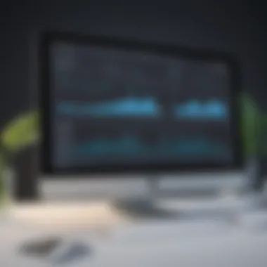 Showcasing a modern underwriting software interface Innovative software interface