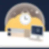 User interface of Time Clock Wizard desktop application