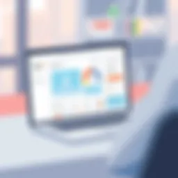 An overview of the Toggl interface showcasing key features