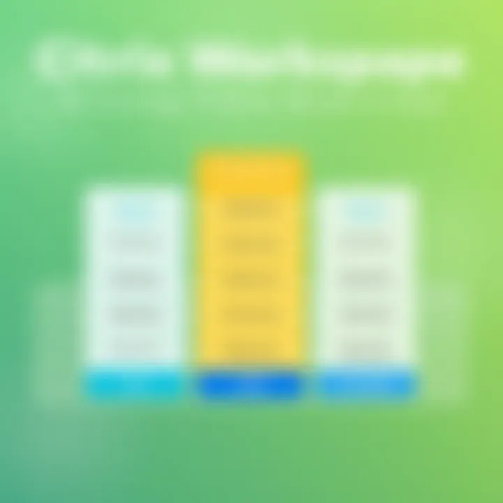 Citrix Workspace Pricing Tiers Overview Visual representation of Citrix Workspace pricing tiers