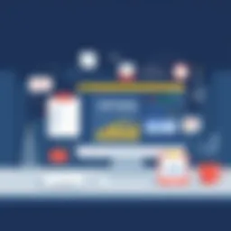 Dynamic user interface of CSP billing software