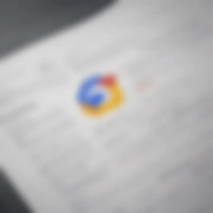 Diagram illustrating integration possibilities with Google Docs and other tools
