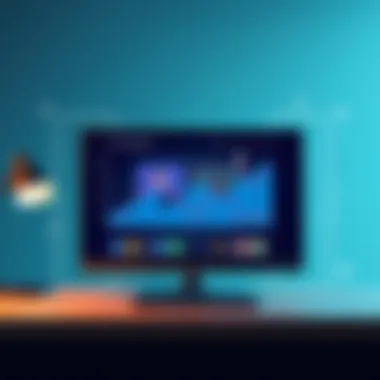 A visualization of viewer engagement metrics through Moovly animations