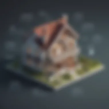 Key Features of Mortgage Software Infographic Infographic representing key features of mortgage software