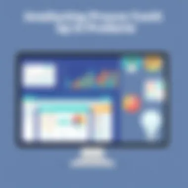 Visual representation of optimizing software costs