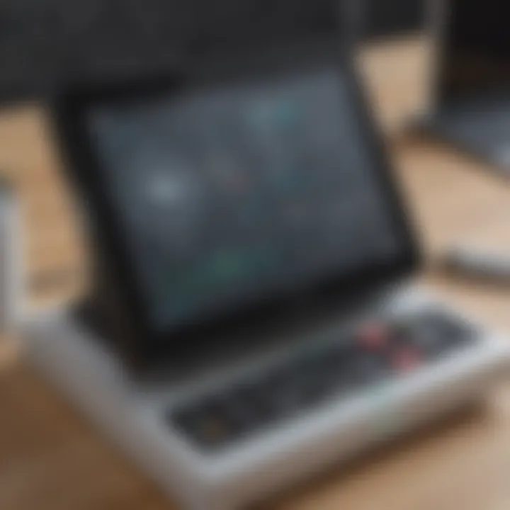 An overview of Vend POS interface showcasing its dashboard features.