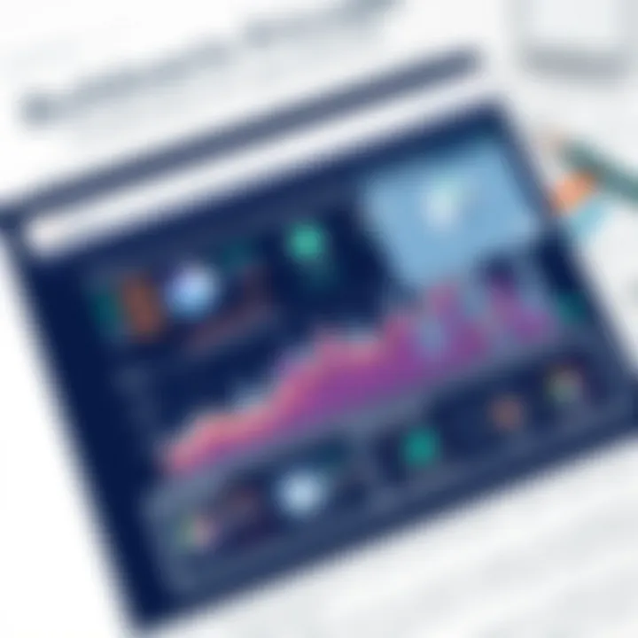 Visual representation of user experience metrics