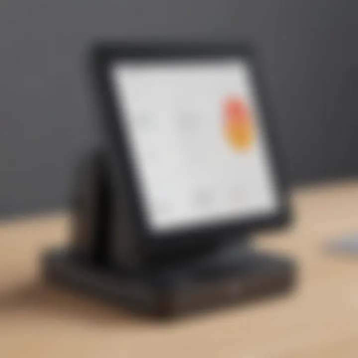 Chart showcasing user experiences with Square POS