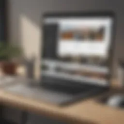 A sleek interface of WeTransfer showcasing file sharing capabilities