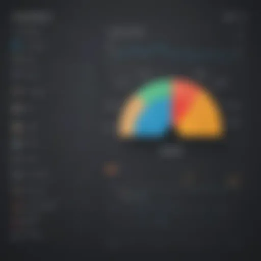 Side-by-side comparison of accounting software dashboards.